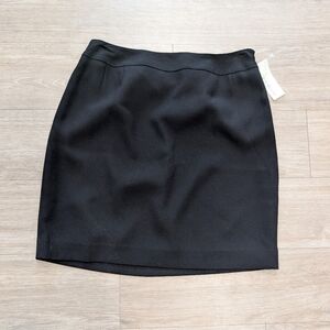 Preview Collection Elegant Black Mini Skirt